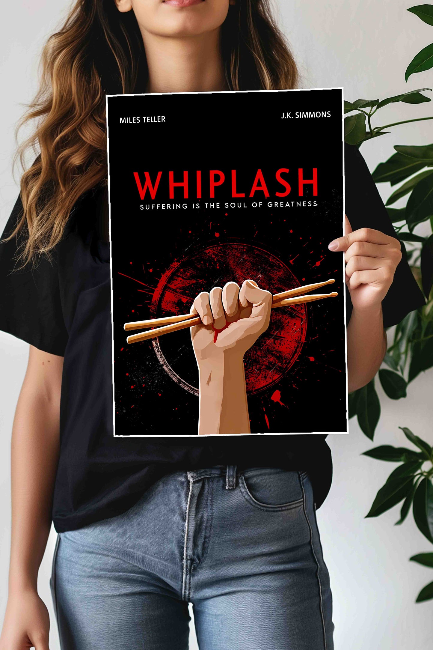 WHIPLASH | Damien Chazelle | Hollywood Movie Poster