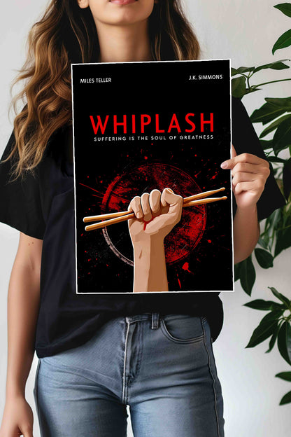 WHIPLASH | Damien Chazelle | Hollywood Movie Poster