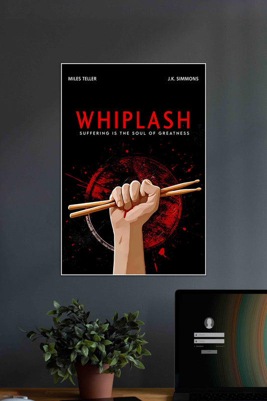 WHIPLASH | Damien Chazelle | Hollywood Movie Poster