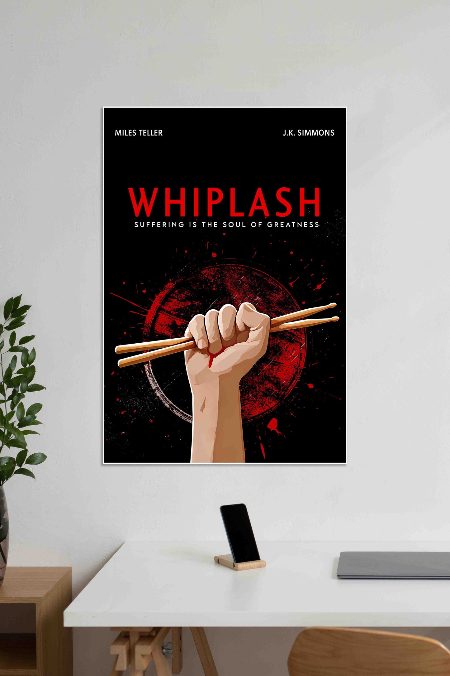 WHIPLASH | Damien Chazelle | Hollywood Movie Poster