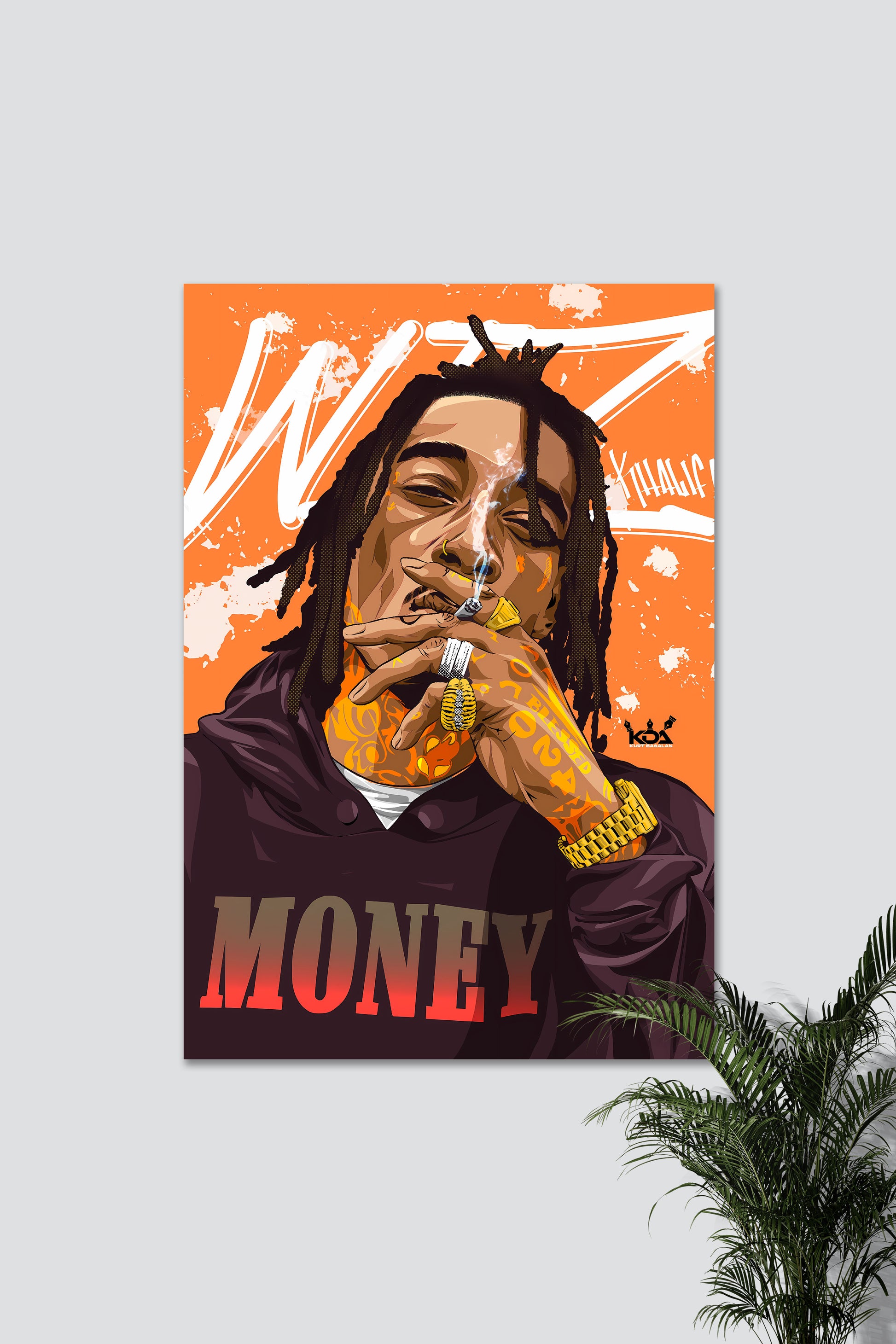 Wiz Khalifa #01 | Wiz Khalifa | Music Artist Poster – Posterized