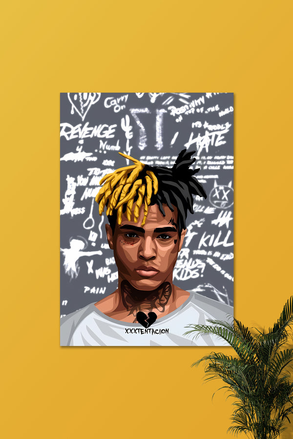 XXXTentacion #01 | XXXTENTACION | Music Artist Poster – Posterized