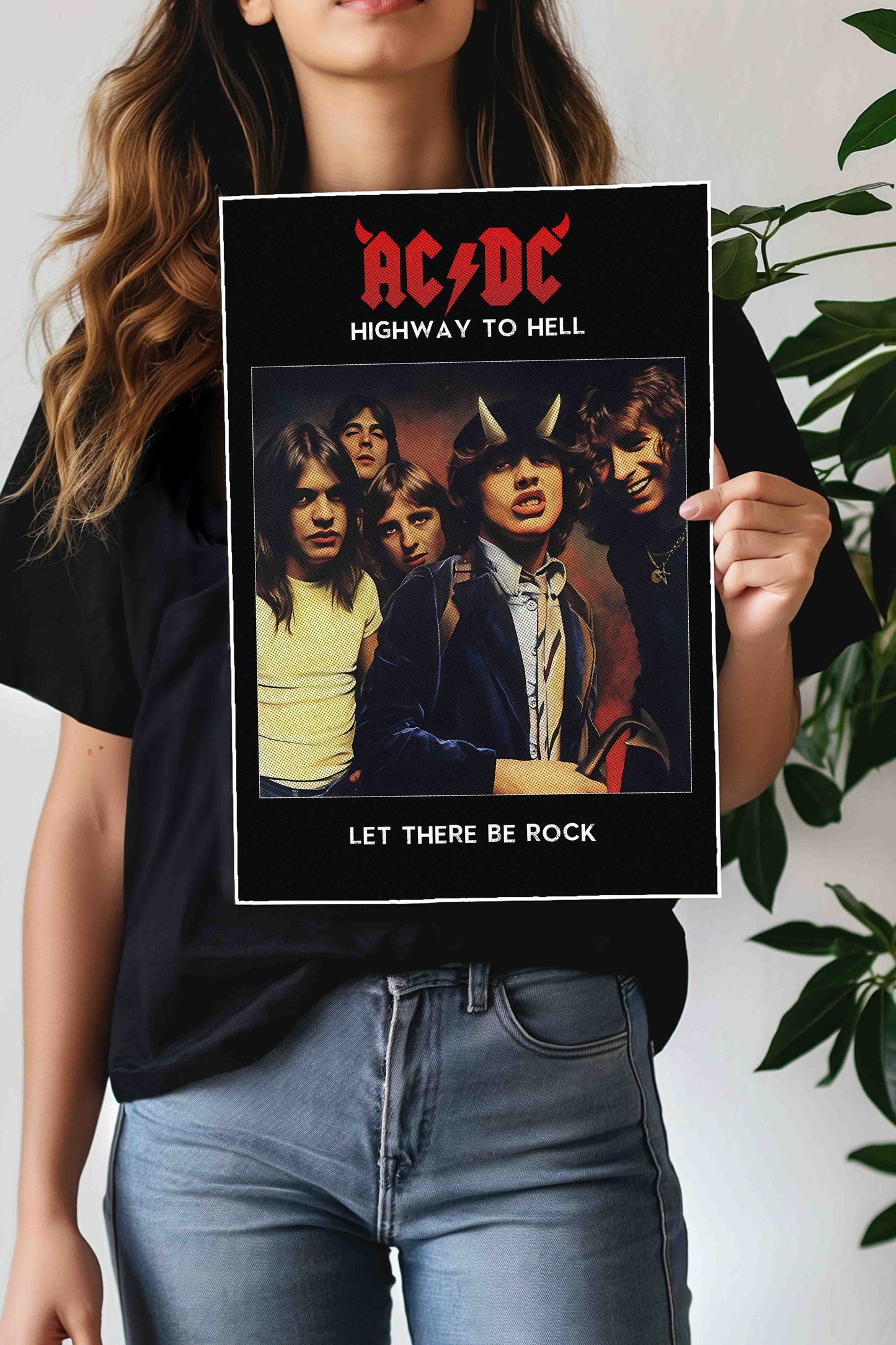 AC DC Highway To Hell | ACxDC | Music Artist Poster