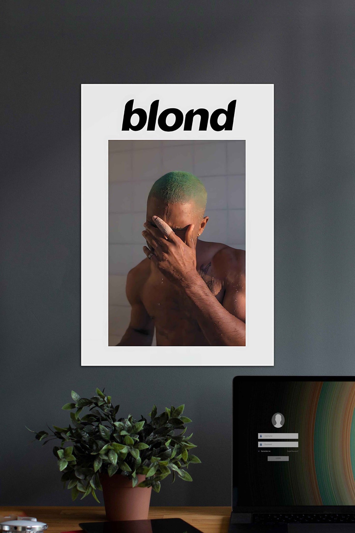 blond | Frank Ocean | Music Artist Poster