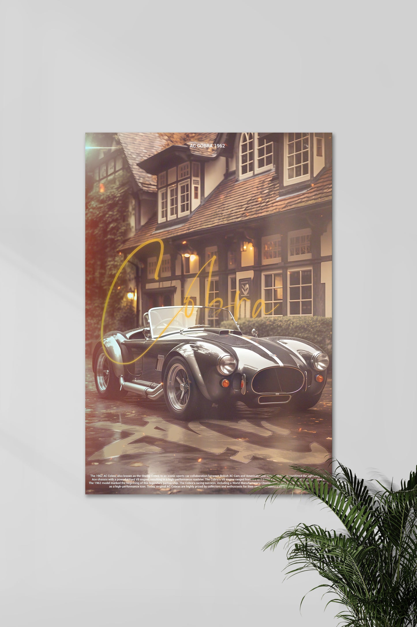 AC COBRA 1962 | CONCEPT CARS #05 | CAR POSTERS