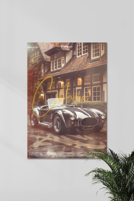 AC COBRA 1962 | CONCEPT CARS #05 | CAR POSTERS