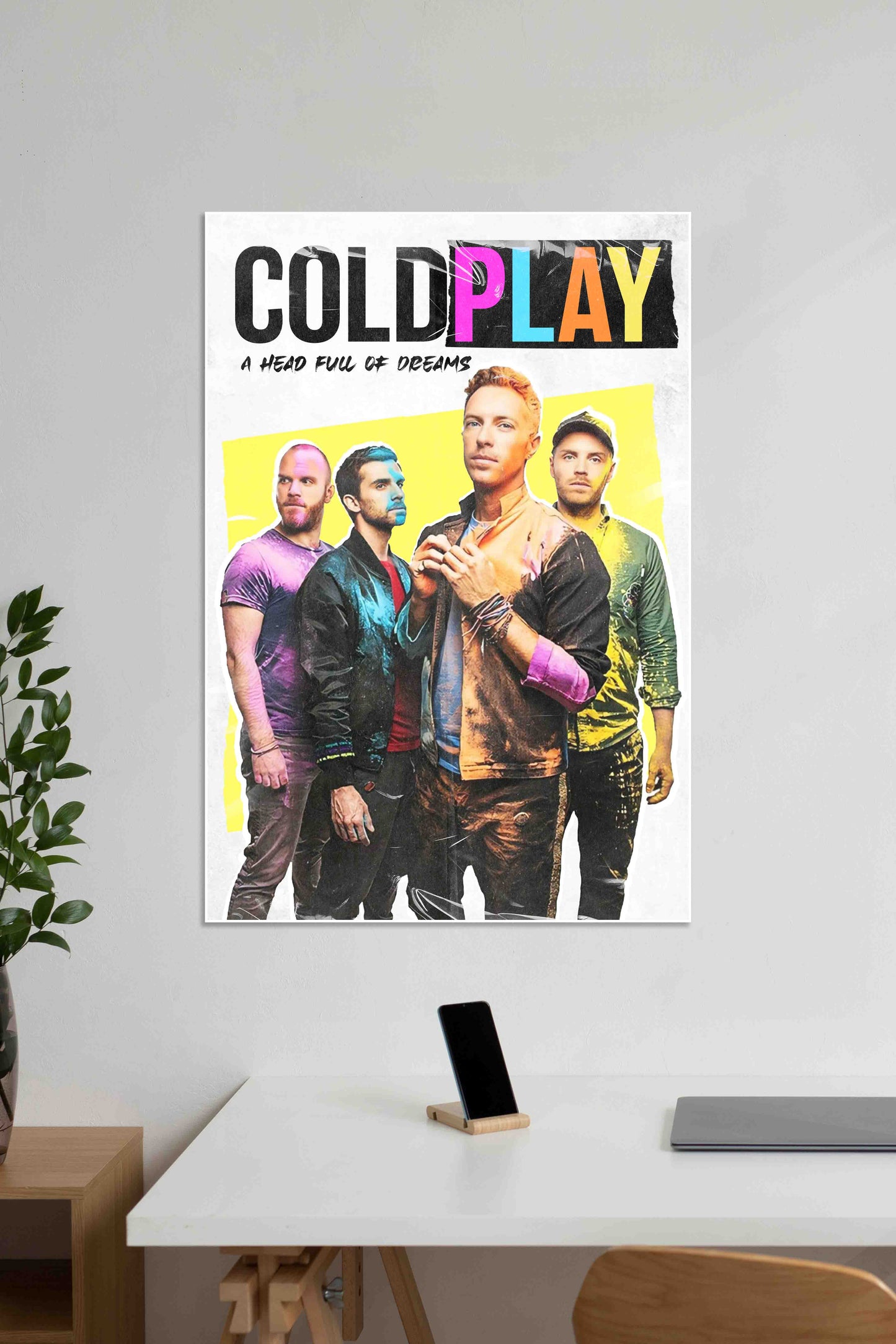 COLDPLAY x Head full of Dreams | Cold Play | Music Artist Poster