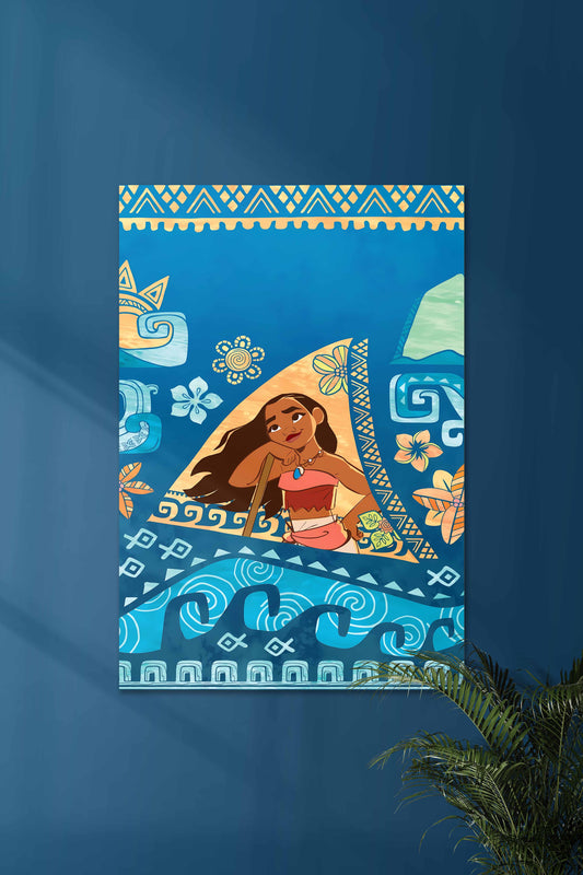 MOANA ART| MOANA | Disney Movie Poster