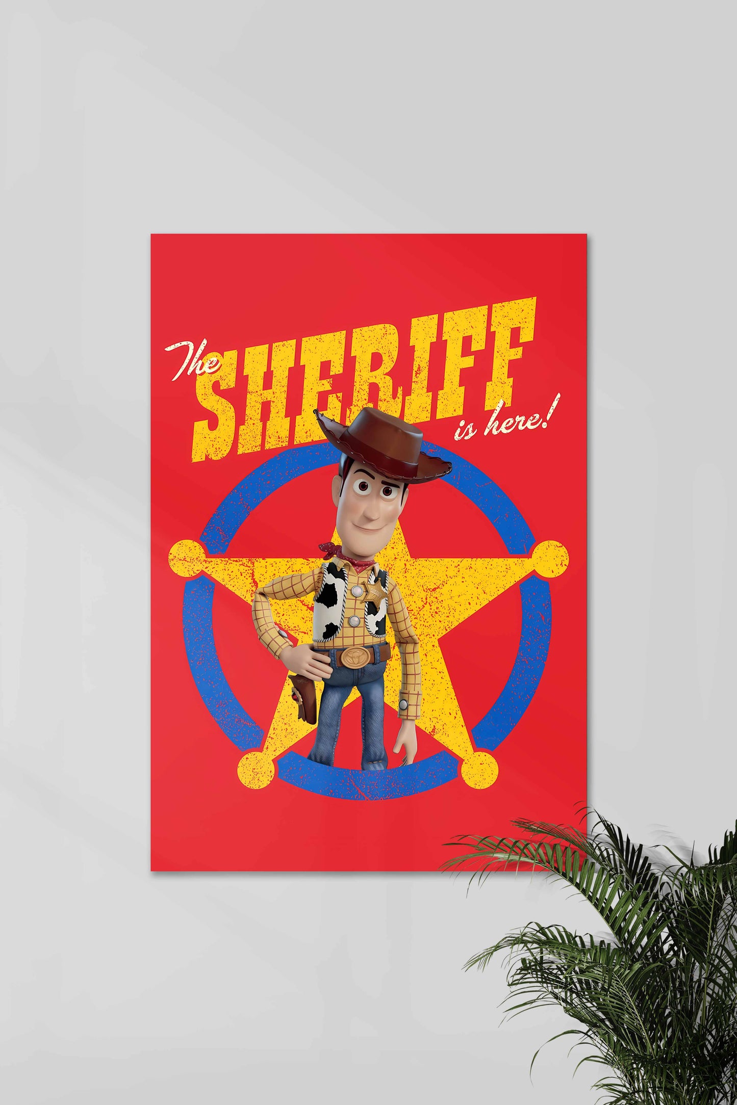 Woody the Sheriff  | ToyStory 4 | Disney Movie Poster