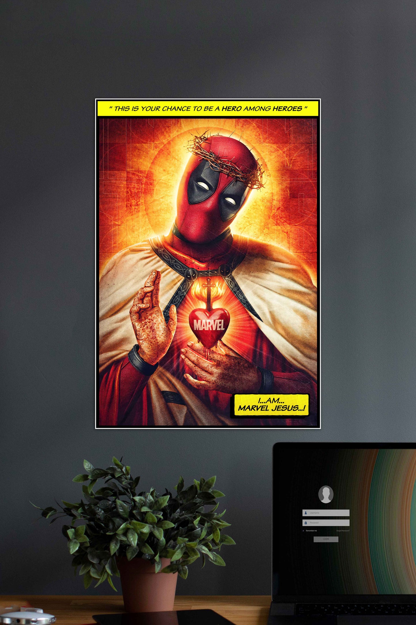 I AM Marvel Jesus | Deadpool 3 | MCU | Movie Poster