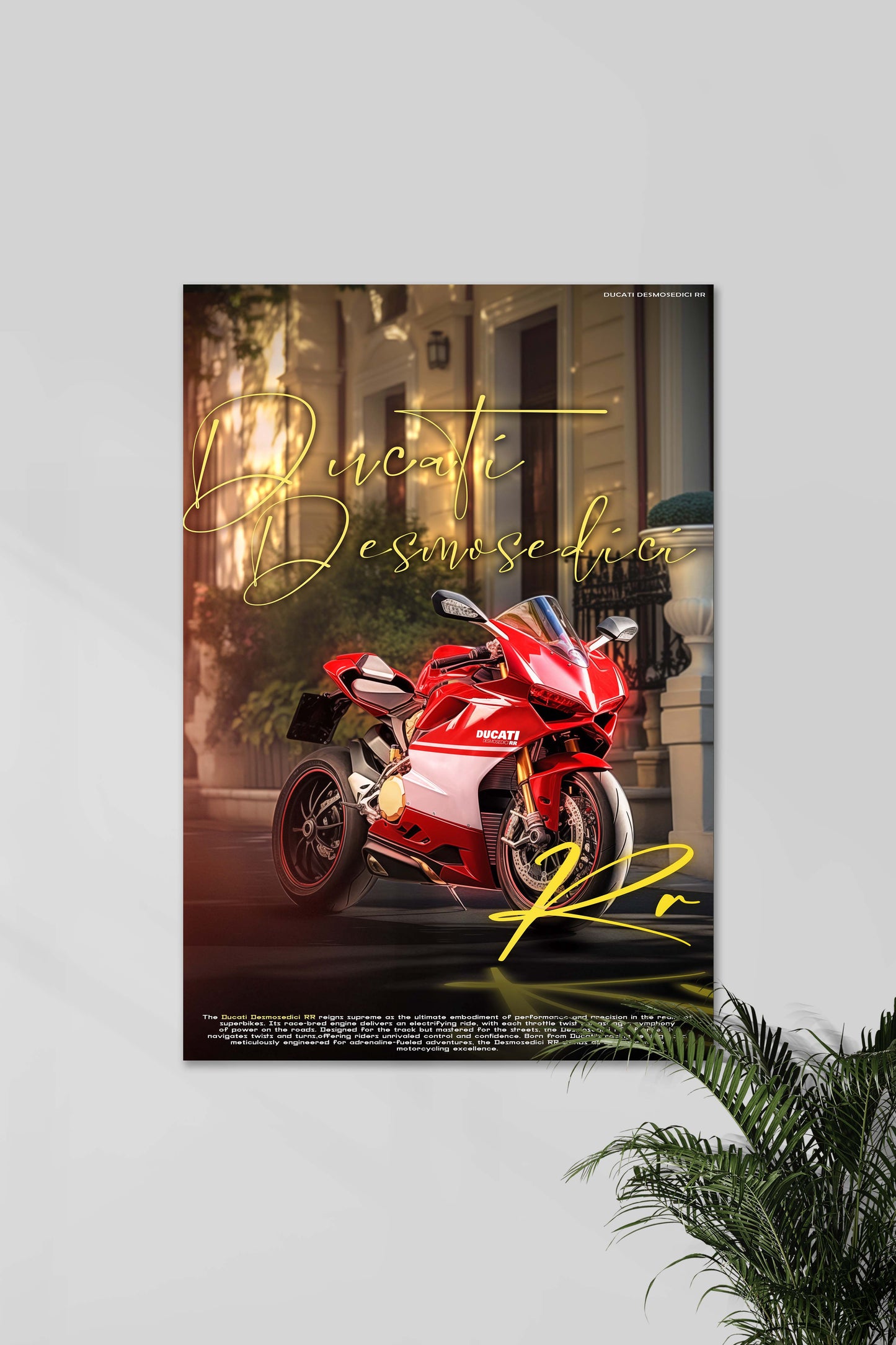 DUCATI DESMOSEDICI | CONCEPT BIKE #01 | BIKE POSTERS