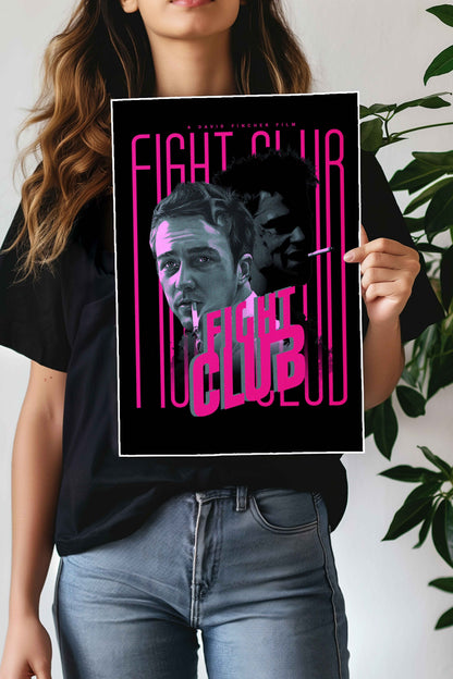 A David Fincher x FIGHT CLUB | David Fincher | Movie Poster