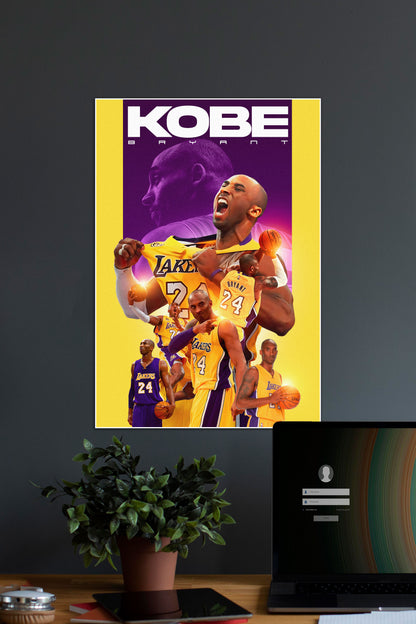 KOBE #00 | Kobe Bryant | Basketball Poster