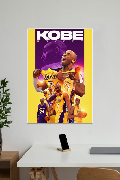 KOBE #00 | Kobe Bryant | Basketball Poster