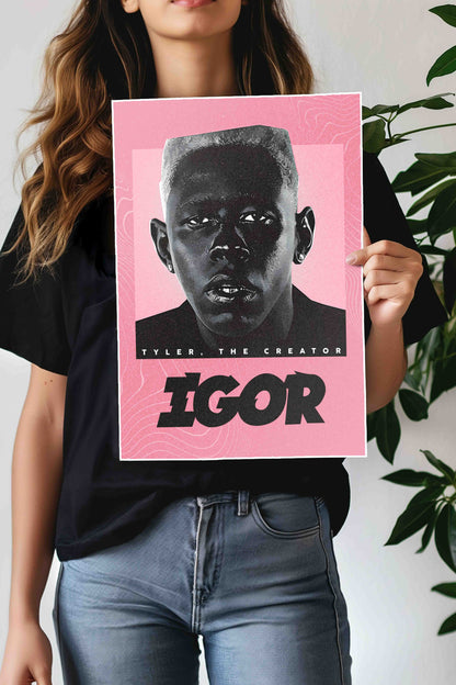 IGOR X TYLER THE CREATOR | TYLER | Music Artist Poster