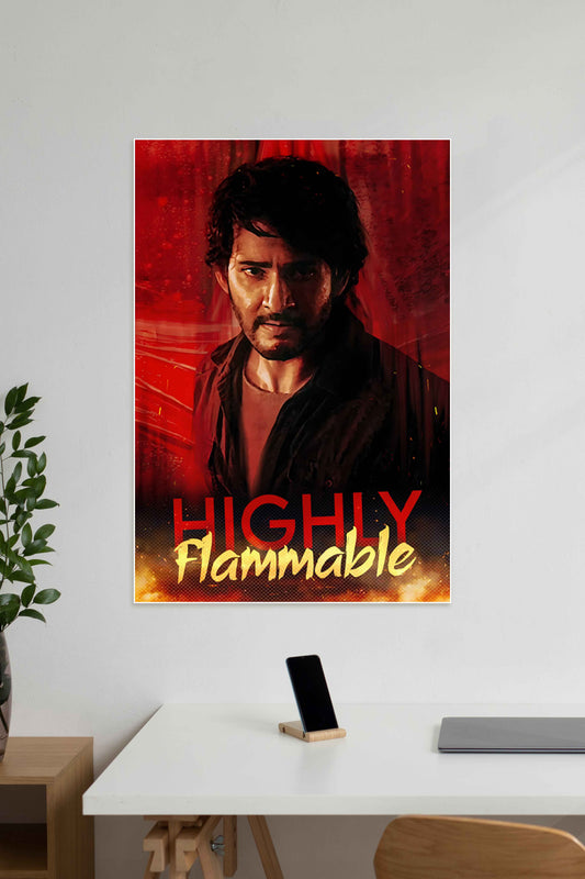 Highly Flammable x Mahesh Babu | Tollywood | Movie Posters