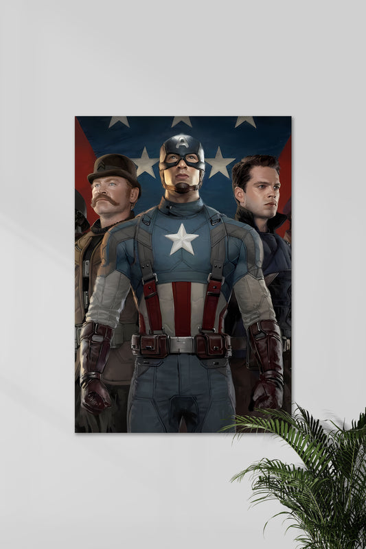 Captain America #01 | MCU | Marvel Poster