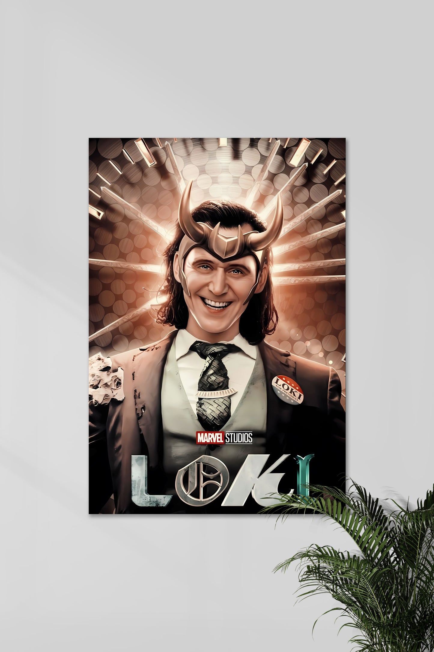 President Loki | Tom Hiddleston | MARVEL POSTER