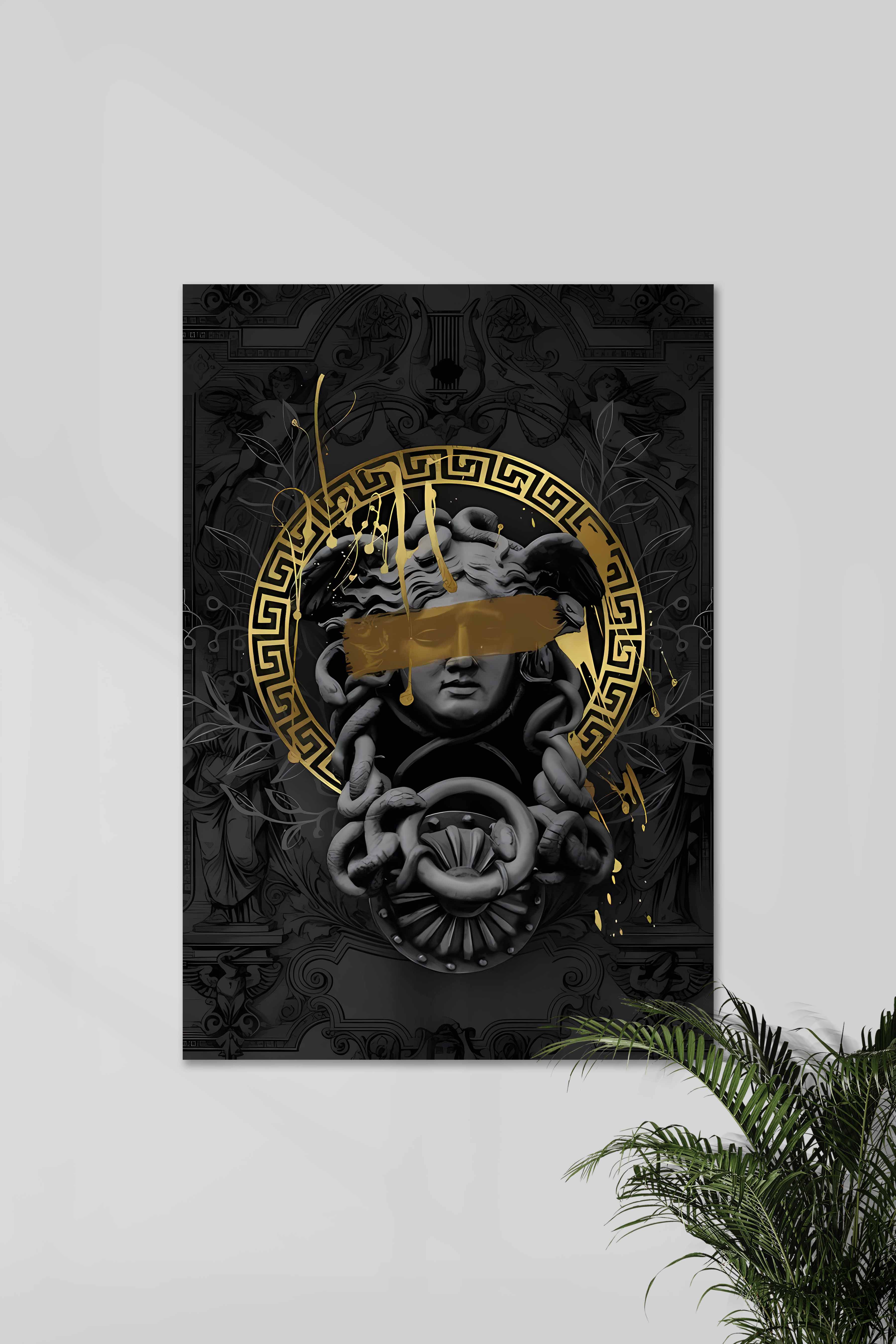 THE BANK | Medusa | Money Aesthetic Poster – Posterized