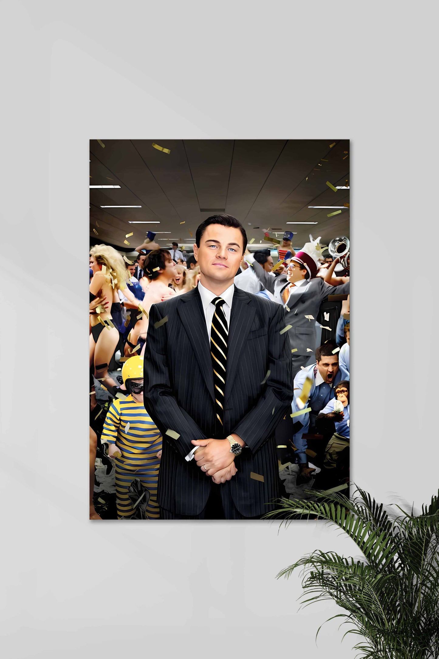 Leonardo DiCaprio | The Wolf of Wall Street | Money Aesthetic Poster