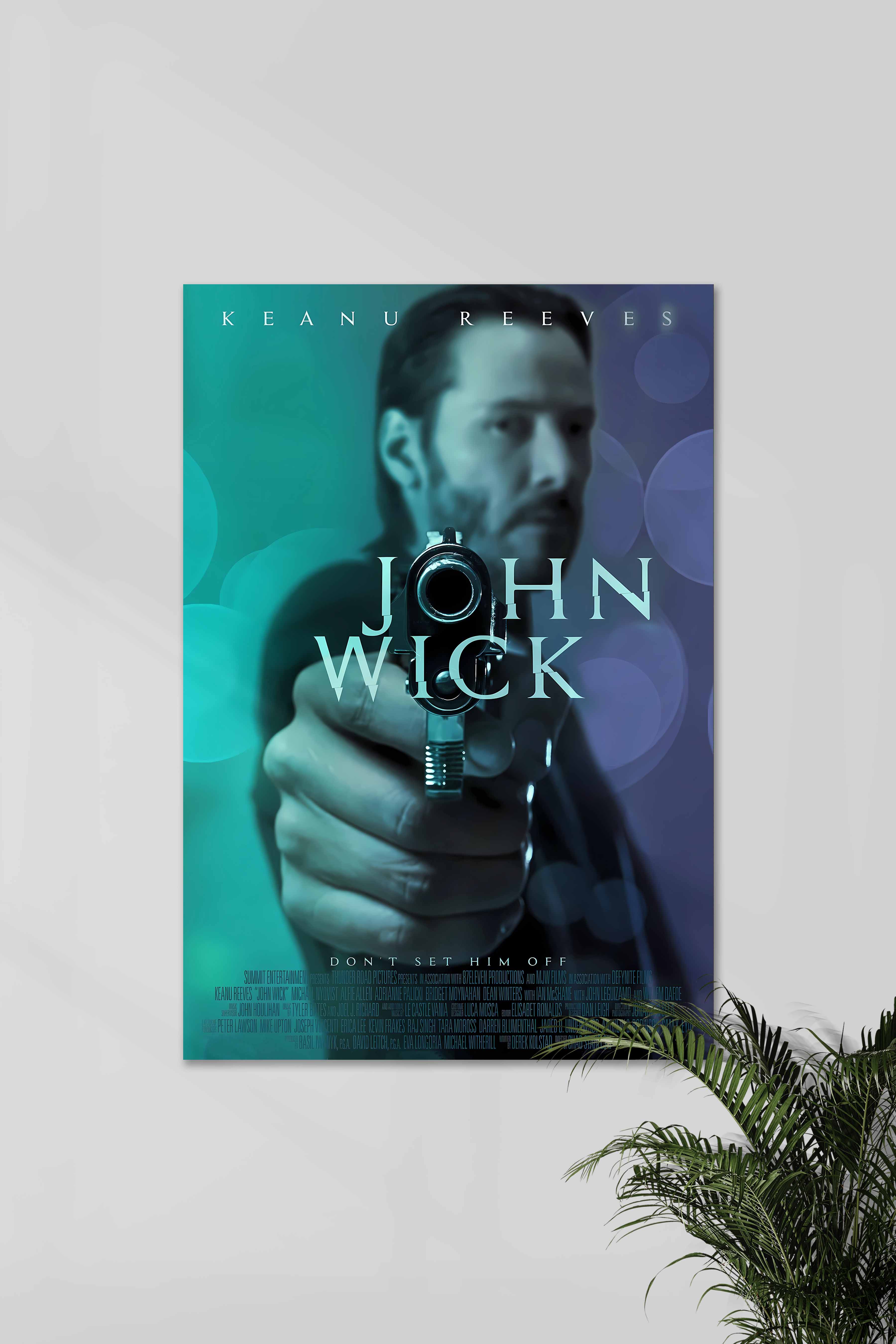 JOHN WICK #02 | KEANU RUVES | Movie Poster – Posterized