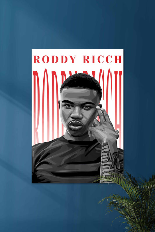 Roddy Ricch | Pop Artist | Music Artist Poster