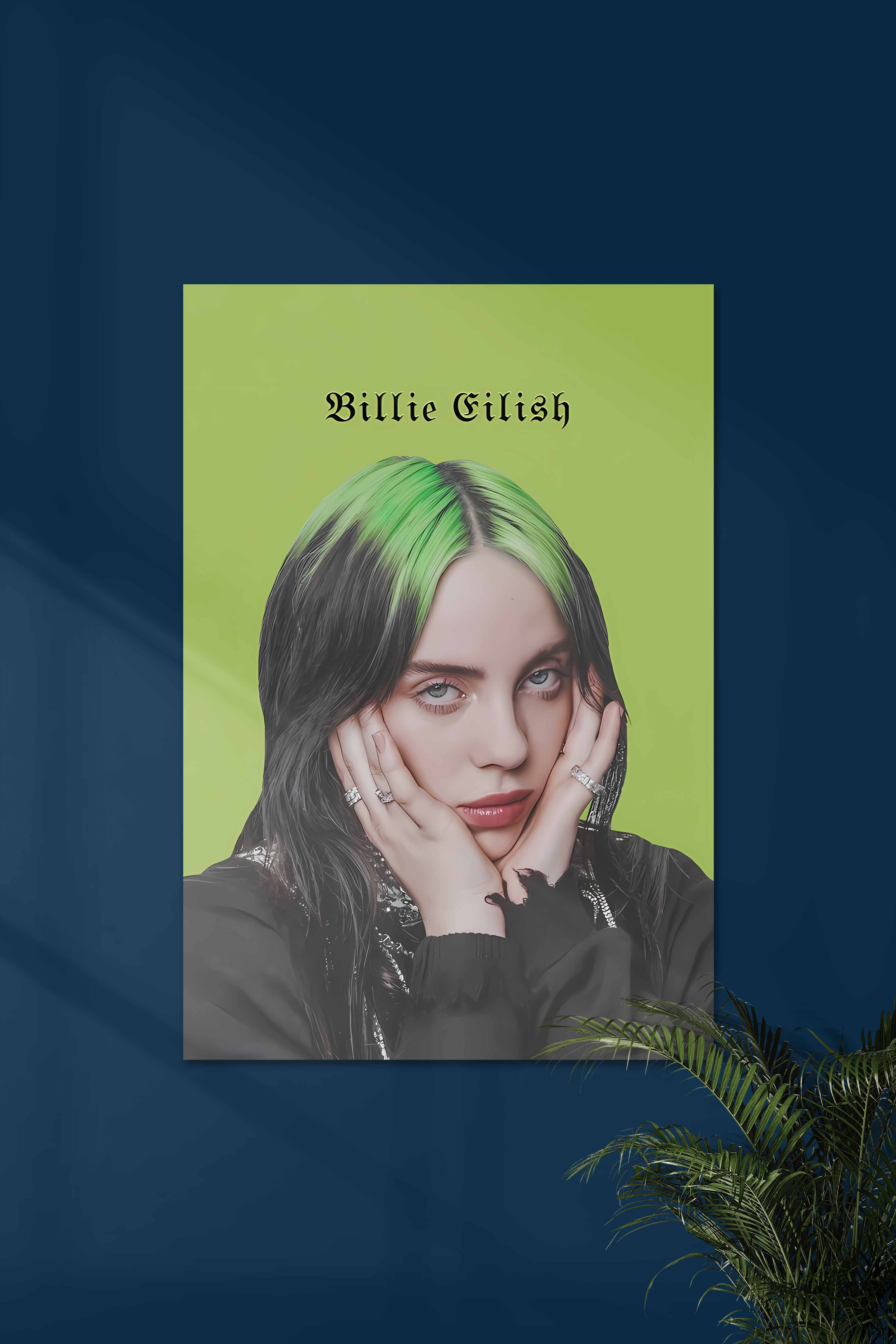 Billie Eilish | Billie Eilish Portrait #03 | Music Artist Poster ...