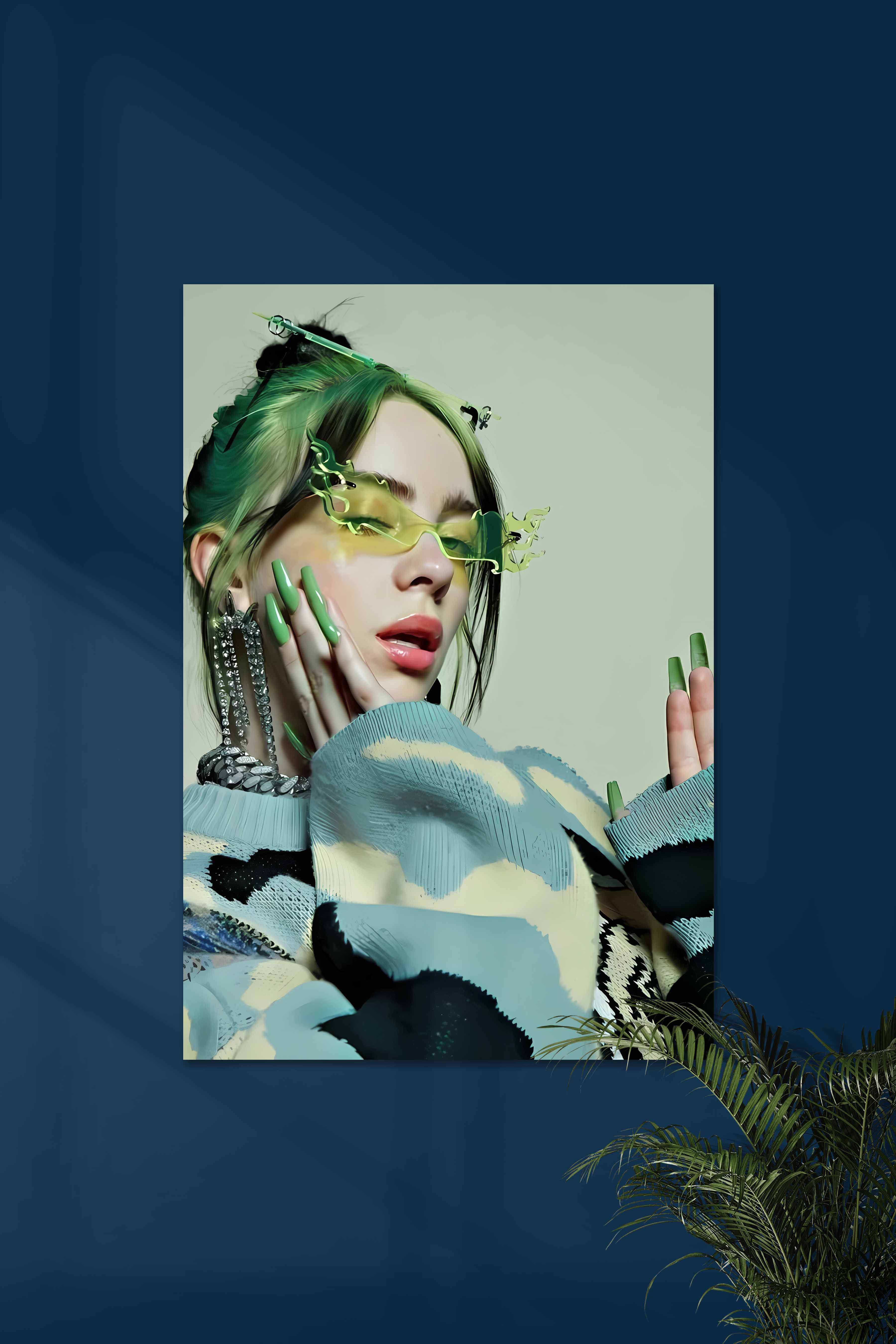 Billie Eilish | Billie Eilish Portrait #02 | Music Artist Poster ...