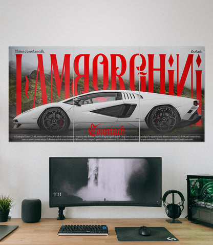 Lamborghini Countach | Car Set | Pack of 3