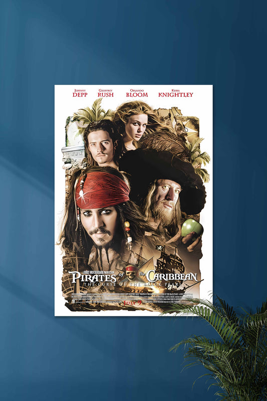 CURSE OF THE BLACK PAERL #01 | Pirates Of The Caribbean | MOVIE POSTERS