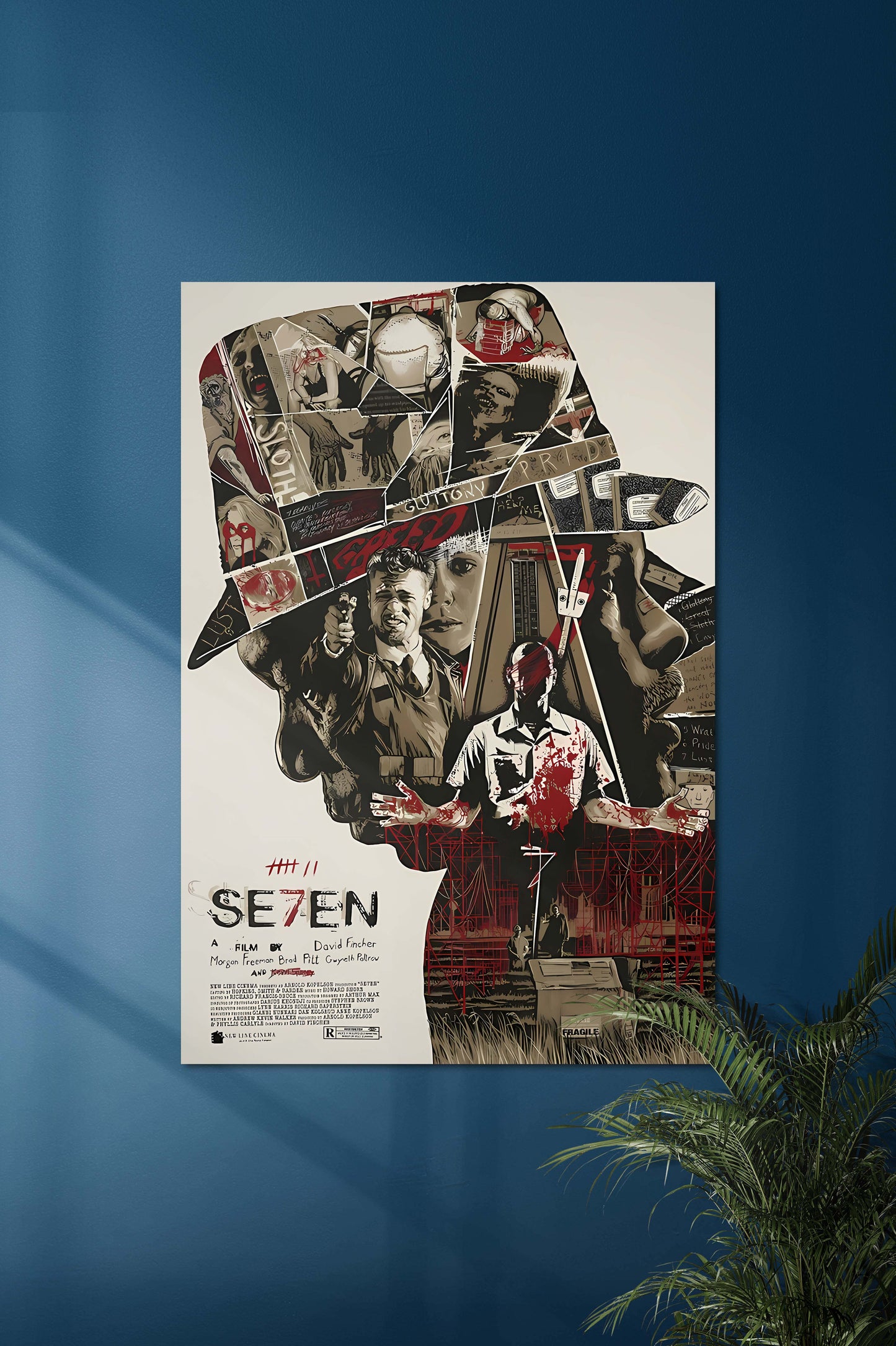 SEVEN #01 | David Fincher | Movie Poster