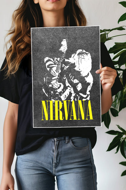 NIRVANA #02 | THE ROCK BAND | Music Poster