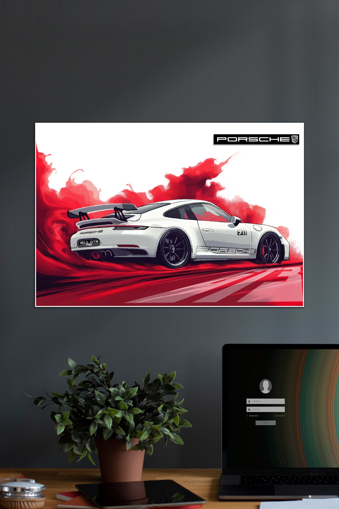 Porsche GT3 RS | VECTOR CARS #03 | CAR POSTERS