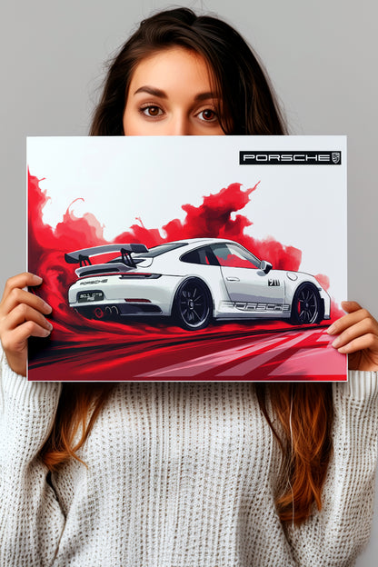 Porsche GT3 RS | VECTOR CARS #03 | CAR POSTERS