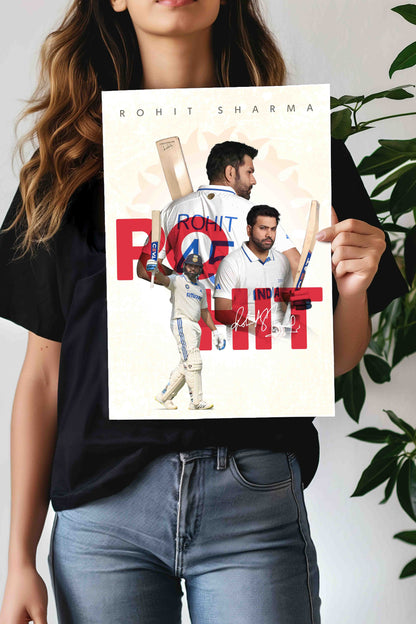 ROHIT | Rohit Sharma #01 | Cricket Poster