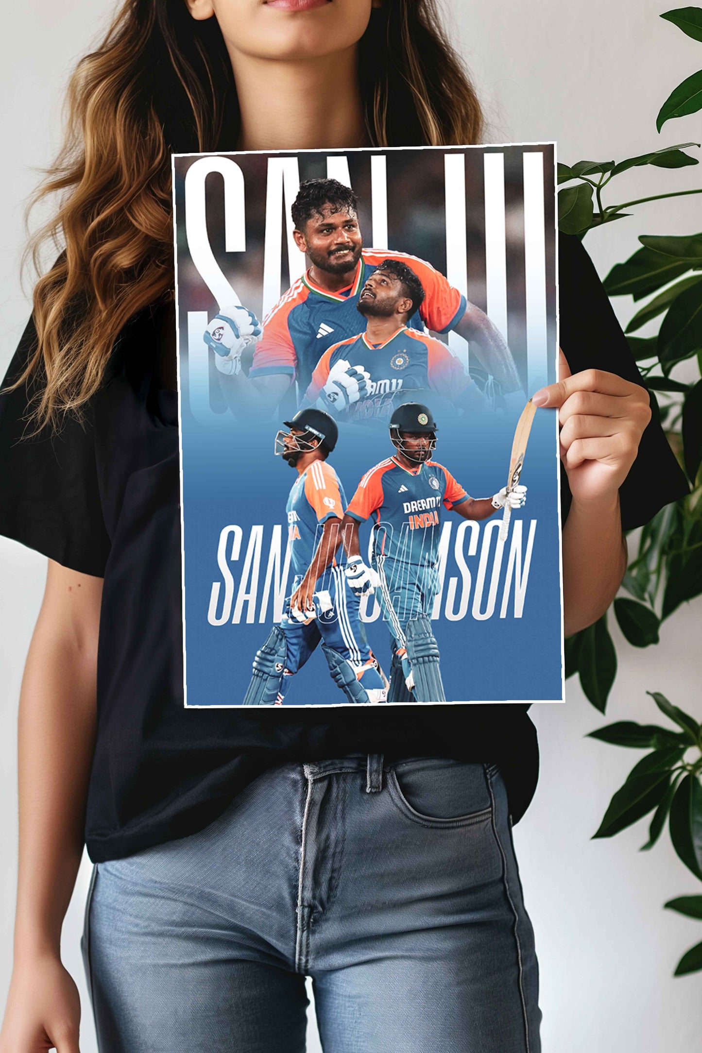 SANJU 111 | Sanju Samson | Cricket Poster