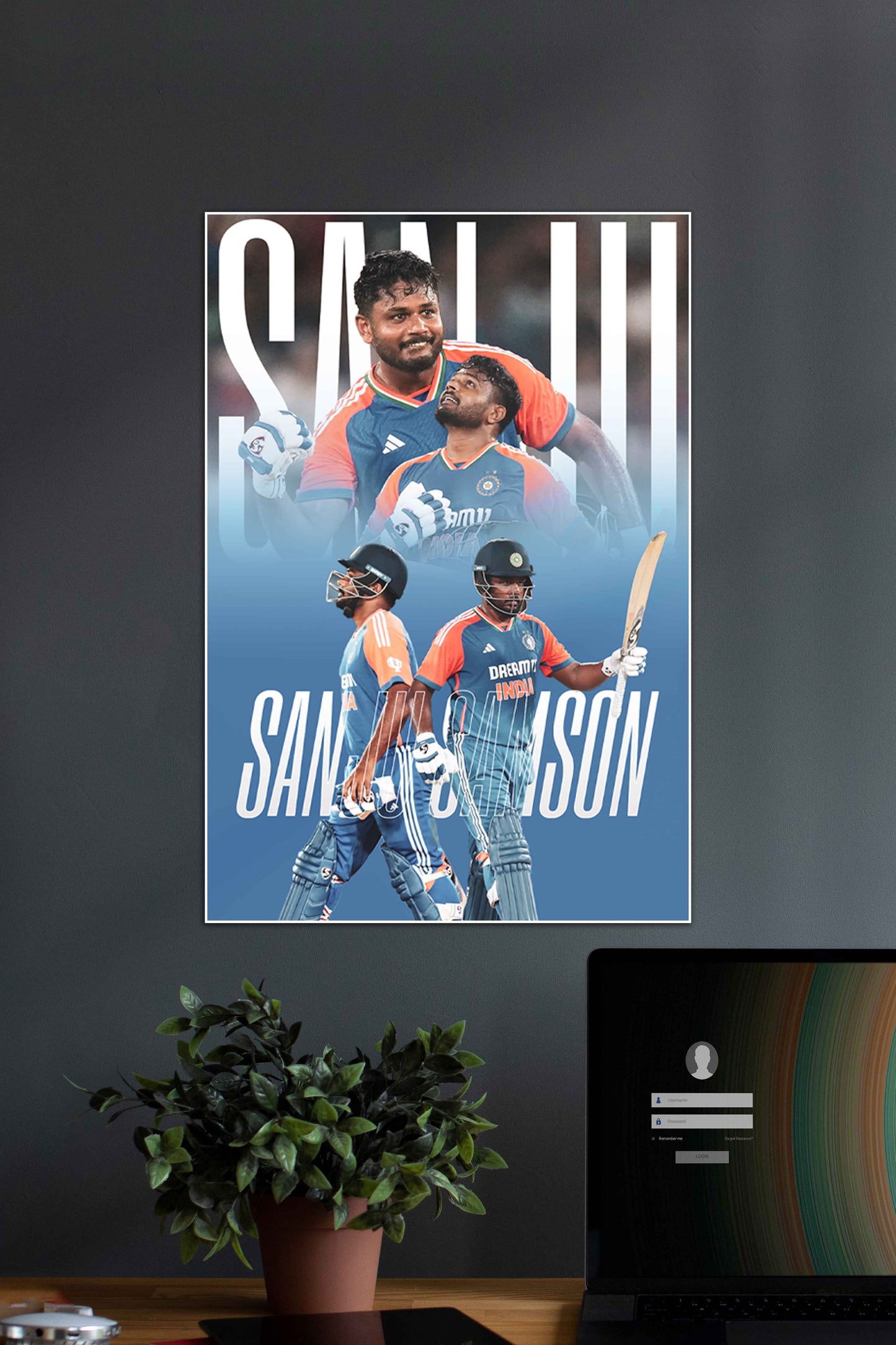 SANJU 111 | Sanju Samson | Cricket Poster