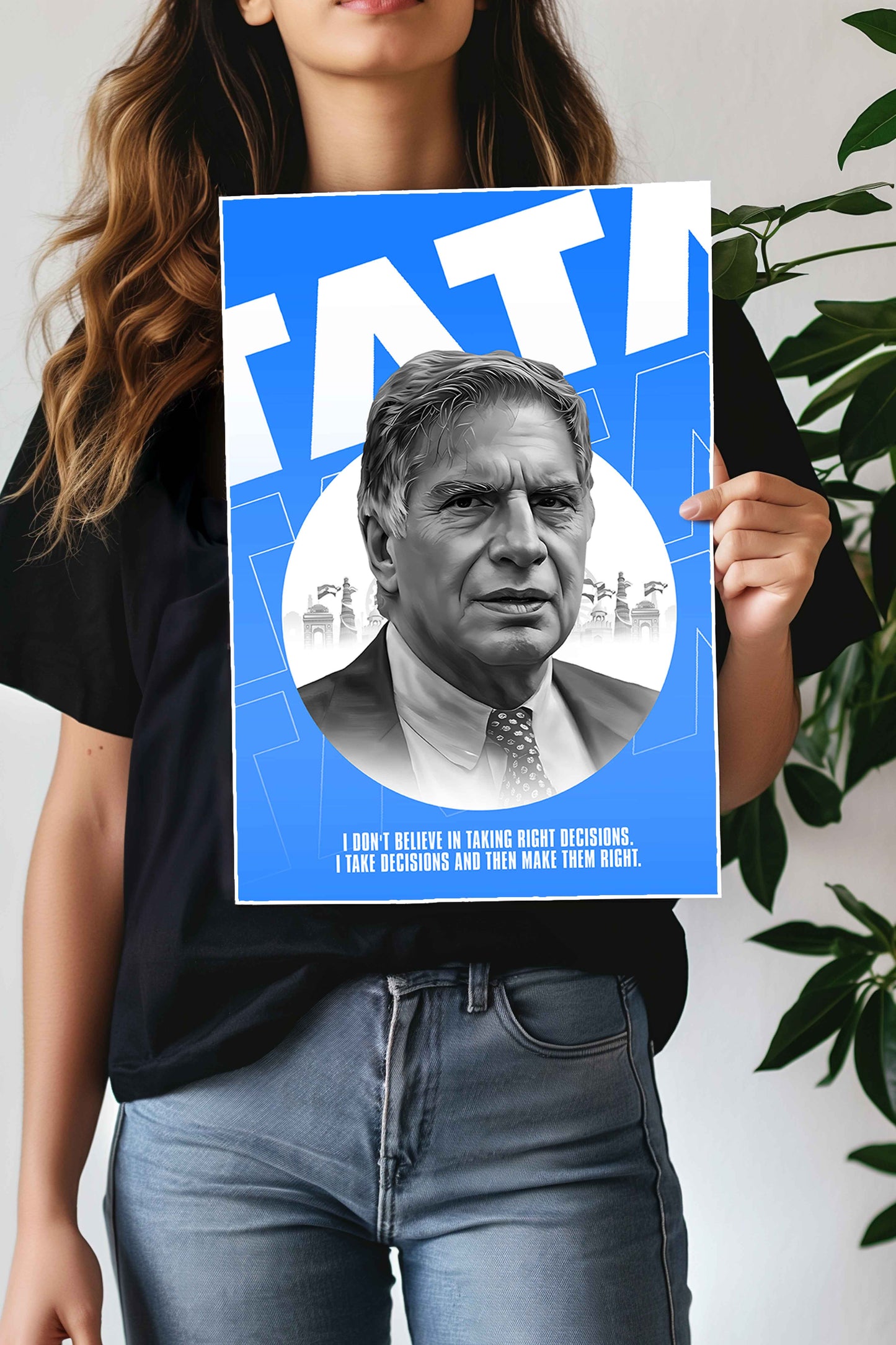 TATA | Ratan Naval Tata | GENIUS POSTERS