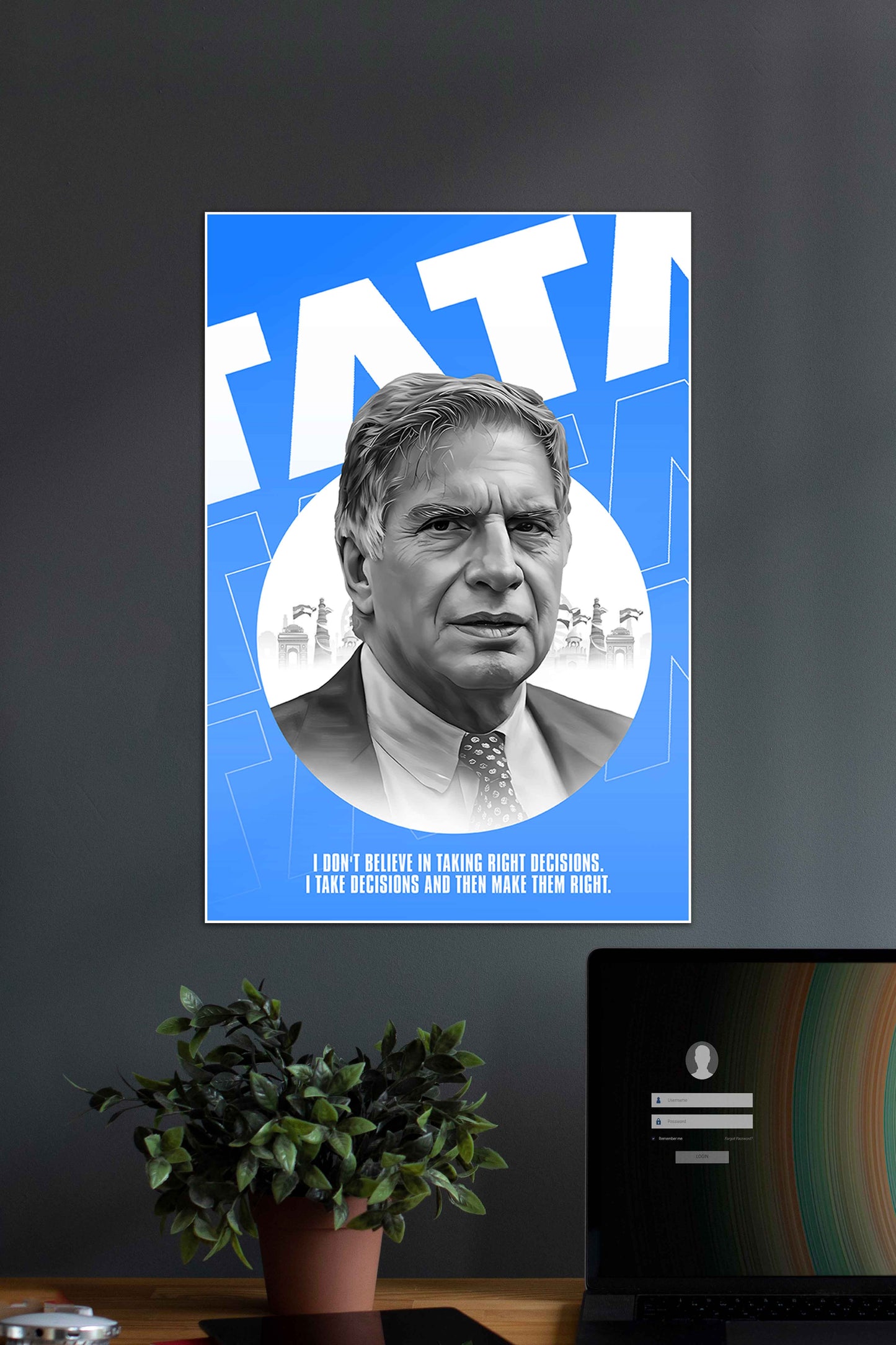 TATA | Ratan Naval Tata | GENIUS POSTERS