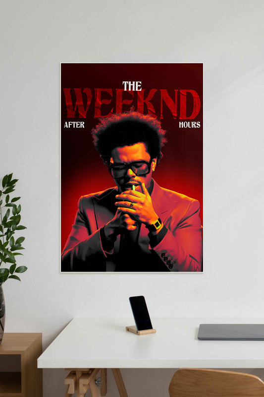 After Hours x The Weeknd | Music Artist Poster