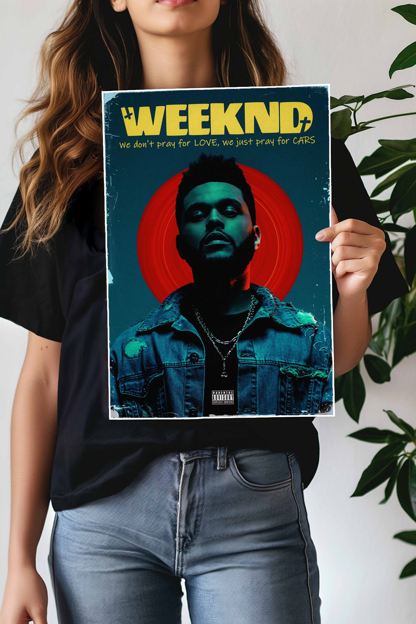 The Weeknd | We Don't Pray For Love | Music Artist Poster