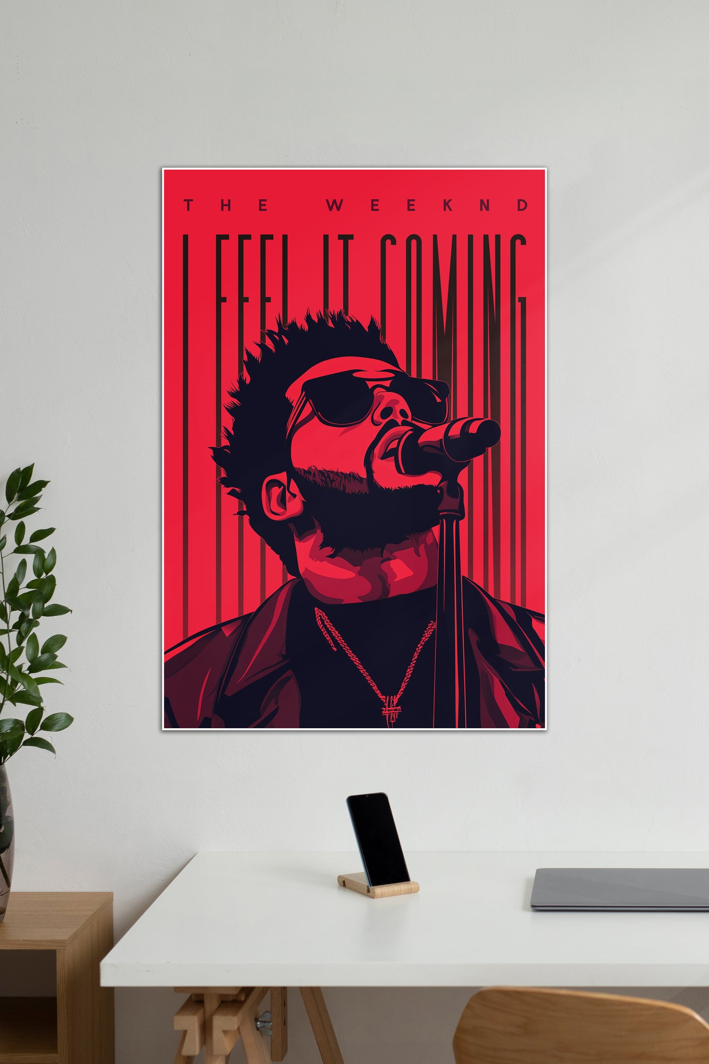 After Hours x I Feel It Coming | Music Artist Poster