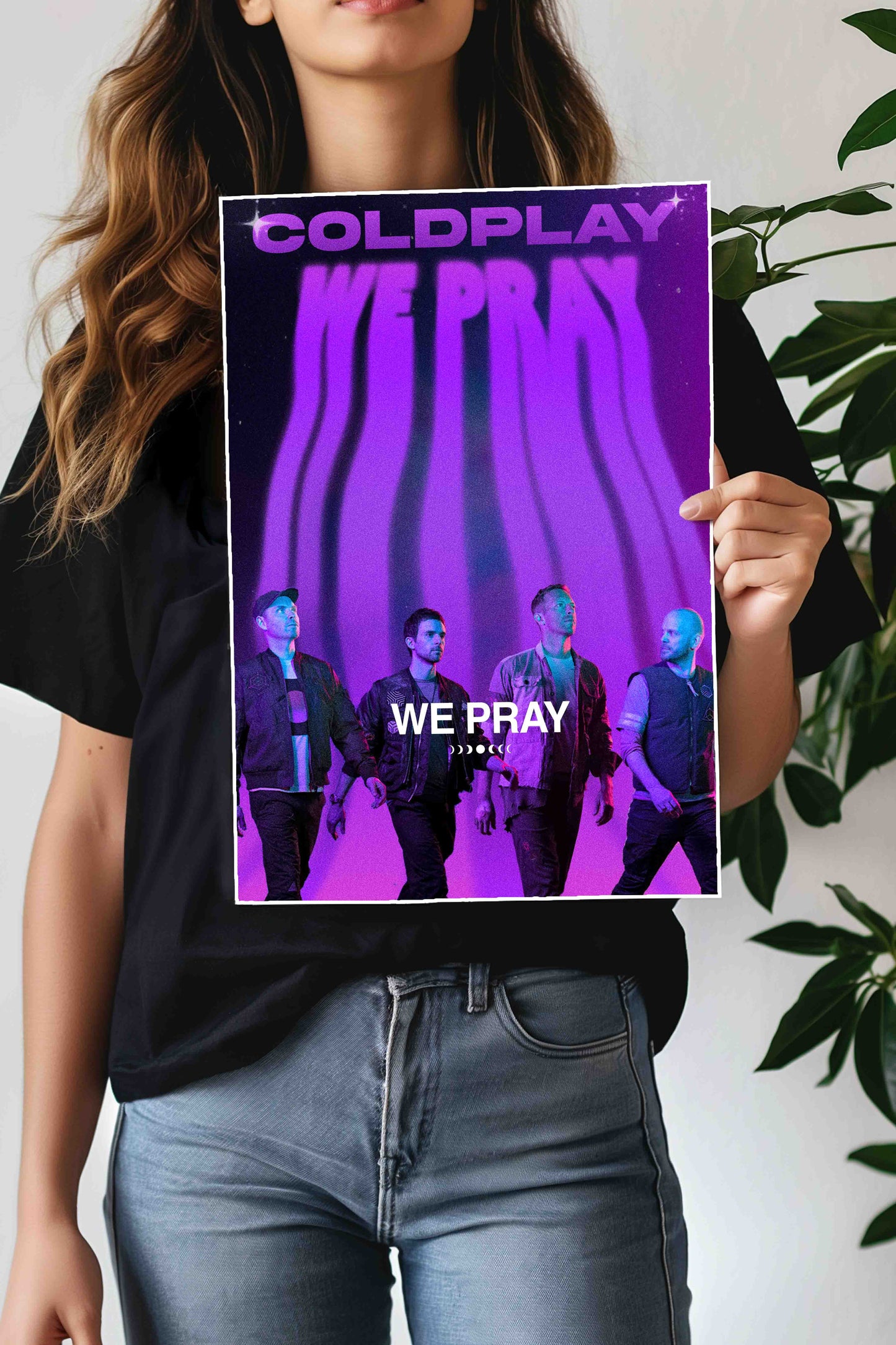 COLDPLAY x WE PRAY | Cold Play | Music Artist Poster